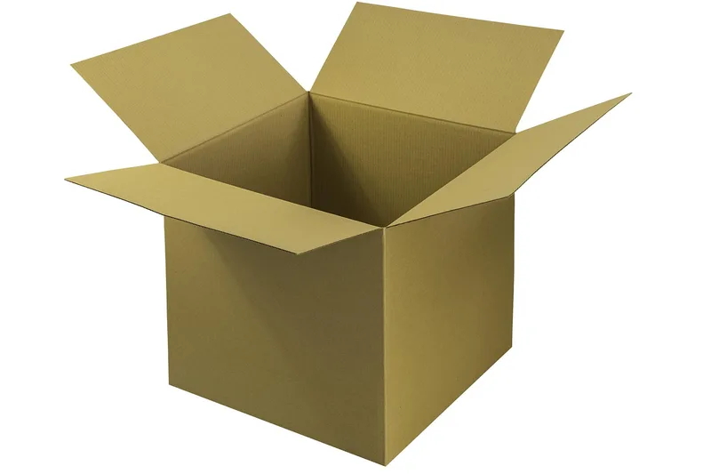 Plain unmarked cardboard parcels stacked for discreet home delivery, showing how adult orders arrive with no revealing labels