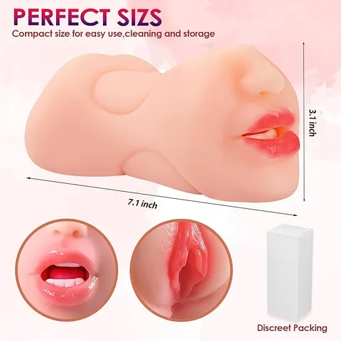 Size guide showing the 18cm by 7.9cm handheld dimensions