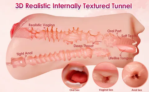 Feature graphic highlighting the three-in-one channel design