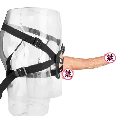 Leather dildo harness gallery view