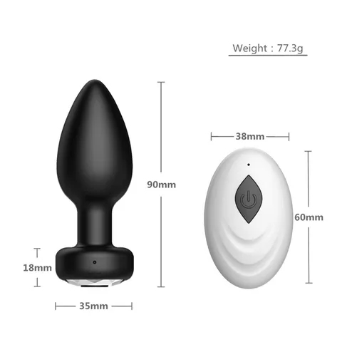 Anal Plug KY-39 Dimension Diagram