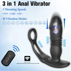 Three thrusting speeds and ten vibration modes with a 10 metre remote range