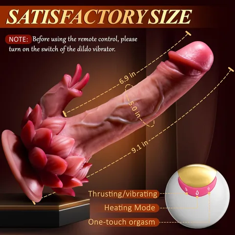 Satisfactory Note Before Using Remote Control Turn On Switch Thrusting Vibrating Heating Mode One-Touch Orgasm