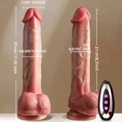Product specification overview for the realistic electric dildo