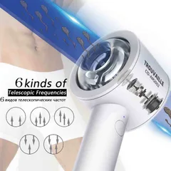 Six telescopic frequencies diagram for the TROUVAILLE auto masturbator cup