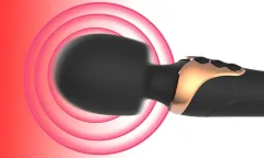 Dual-head vibrator size guide with insertable length