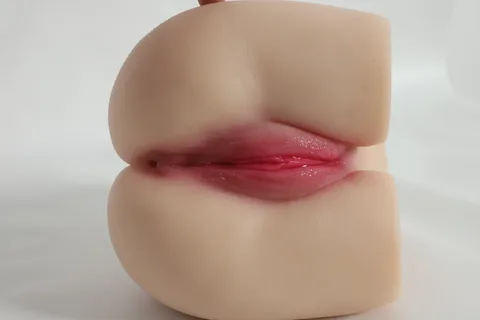 Soft pink entrance of a butt doll