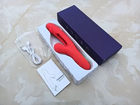 Dual stimulation rabbit vibrator gift box packaging