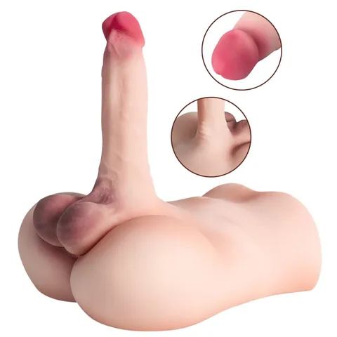Realistic skin tone and anatomical detailing