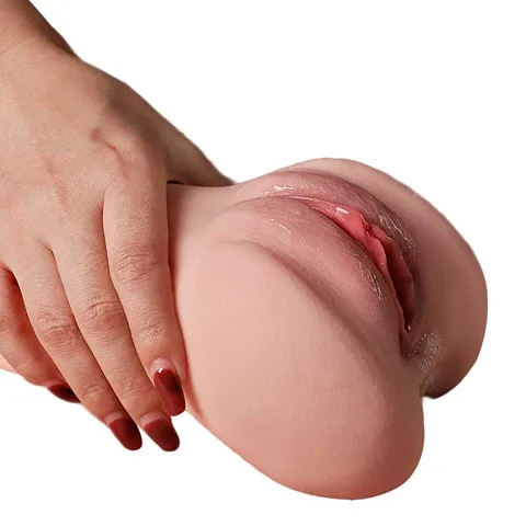 View of the anal opening detail on the back of the mini torso
