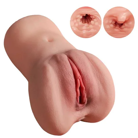 Texture detail of the mouth and inner grip for a tight feel