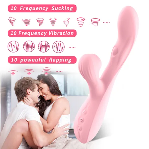 10 Frequency Sucking + 10 Frequency Vibration + 10 Powerful Flapping