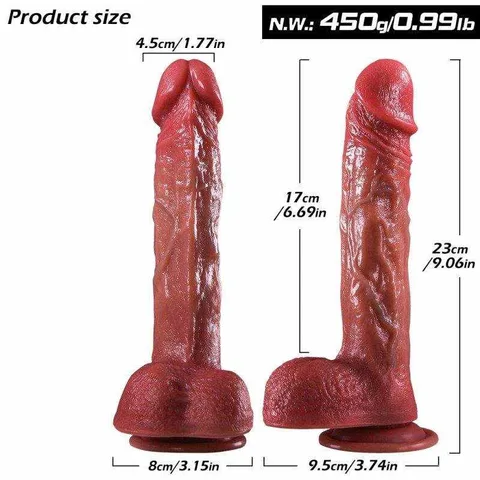Dildo KY-09 size guide