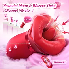 Charging and quiet-motor specification details of the vibrator