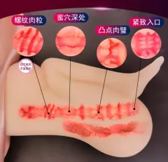 Meina torso doll specifications showing 825g weight and product dimensions