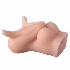 Spread-legs crouching pose mini sex doll