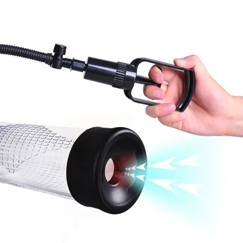 Penile Pump Detail - Skin-Safe ABS Body and PVC Components