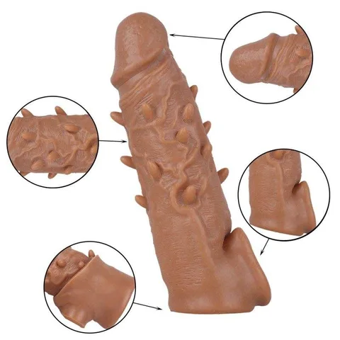 Close-up view of KY-26 dildo showing detailed texture