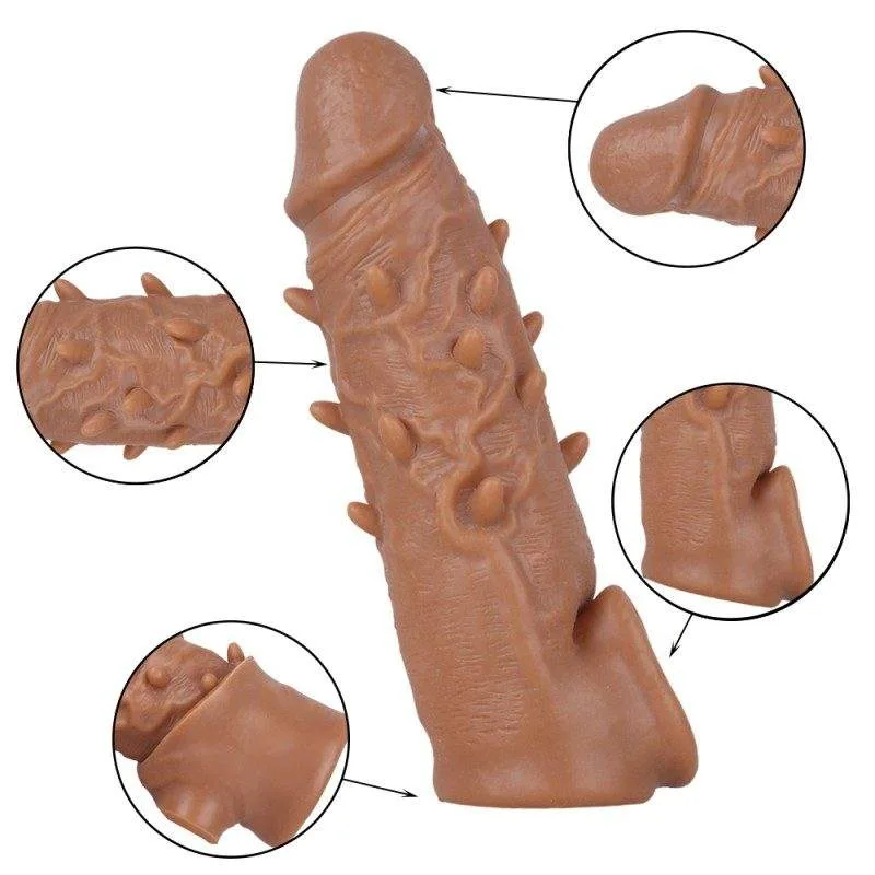 Close-up view of KY-26 dildo showing detailed texture