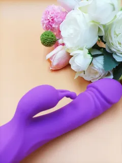 Detail of the rechargeable USB port at the base of the vibrator