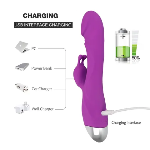 Handheld scale comparison showing the mid-size profile of the vibrator