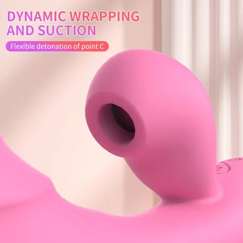 Magnetic USB charging port at the base of the waterproof rabbit vibrator