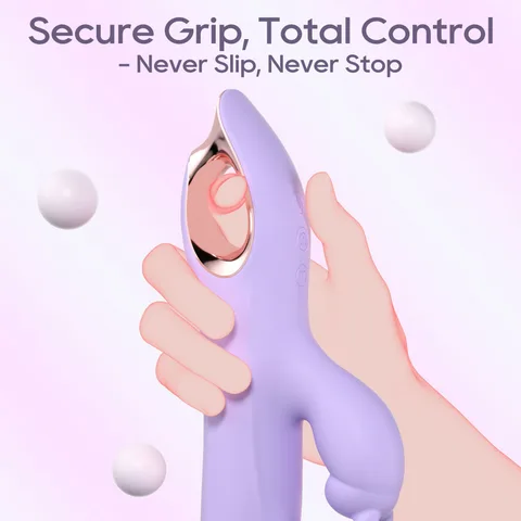 Total Control Never Slip Never Stop Ergonomic Design Vibrator
