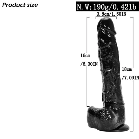Dildo KY 32 size guide