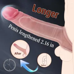 Close-up of the soft liquid silicone surface showing the realistic skin texture