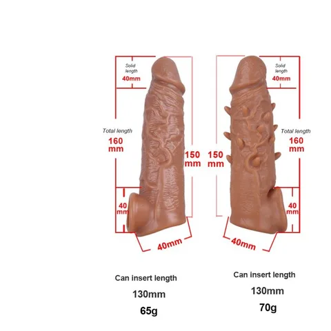 Spec chart listing the sleeve dimensions material and care instructions