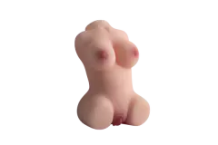 Realistic half-body torso sex doll with lifelike breasts