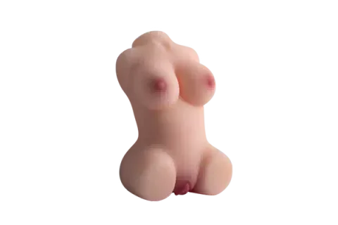 Realistic half-body torso sex doll with lifelike breasts