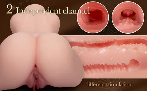 Shirley torso doll angled view showing full torso proportions