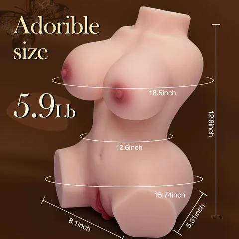 Dimension diagram of doll-015
