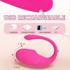 Size diagram showing the egg measures 3.9 inches long and 1.35 inches across