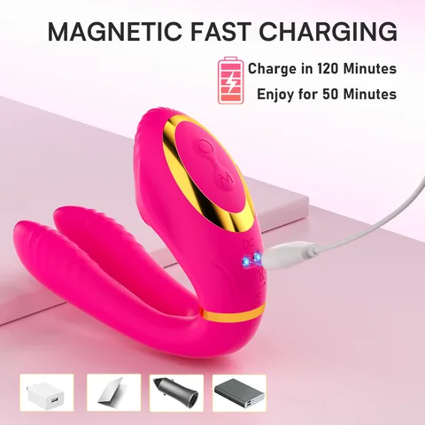 Magnetic charging illustration for vibrator-034-gm-546og