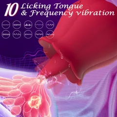 Size and frequency specifications for the rose licking vibrator