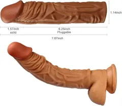 Size chart listing total length insertable length and diameter