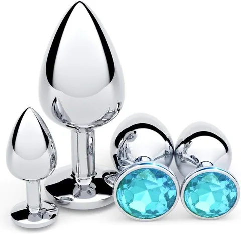 Anal Plug Size Comparison - Different Sizes Side by Side