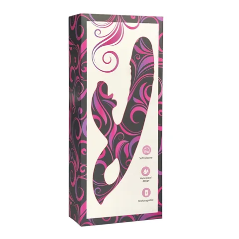Red rabbit vibrator presented in a discreet gift box