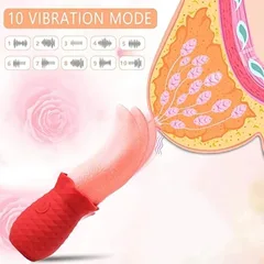 Ten vibration modes illustrated against the clitoral nerve endings