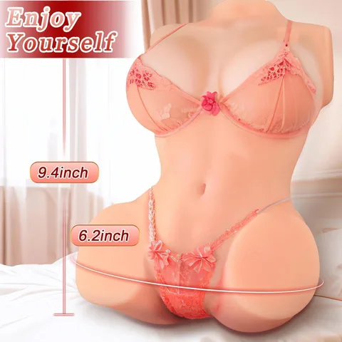 Detailed spec sheet for the TPE half-body torso sex doll