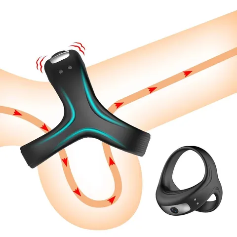 USB charging port detail on the rechargeable vibrating cock ring