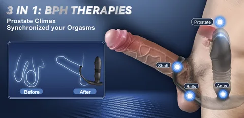 3-in-1 cock ring