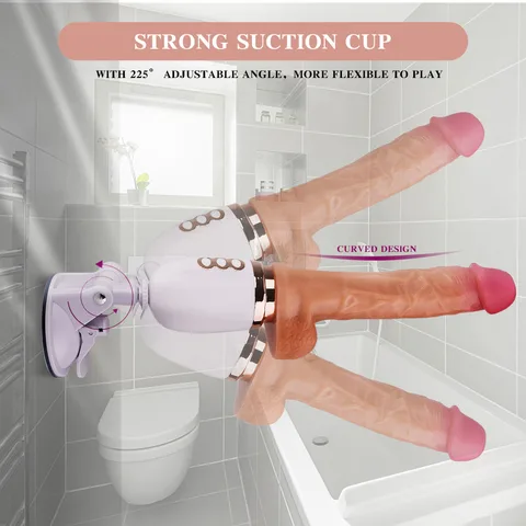 Strong Suction Cup with 225 Degree Adjustable Angle for Flexible Play