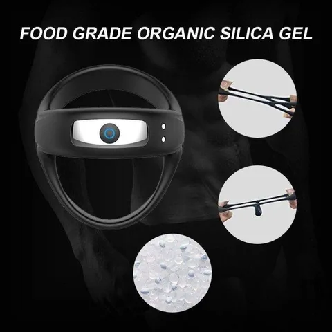 Food Grade Organic Silica Gel Material Detail of Penis Ring KY-37