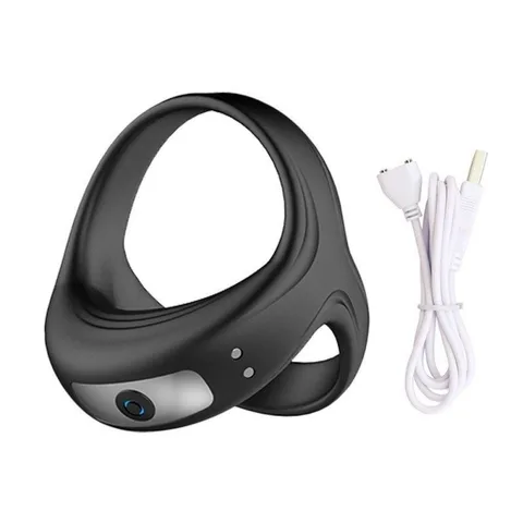 Package Contents of Penis Ring KY-37 Including Charger and Vibrating Ring
