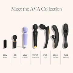 The three control buttons on the wand vibrator handle for power pattern and intensity