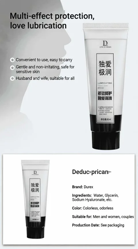 water soluble lubricant 50ml capacity and usage specs