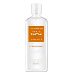 Main view of the LIANYUAI water based lubricant bottle showing the sealed cap
